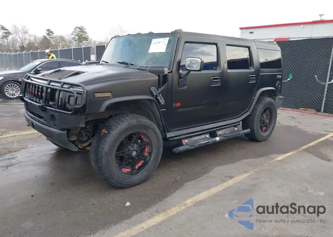 2003 Hummer H2 из США, поврежденный, VIN 5GRGN23U63H142903